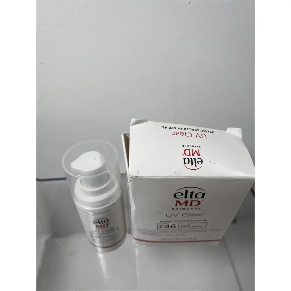 Elta MD UV Clear Broad Spectrum SPF 46 Facial Suncreen 14g 0.5oz EXP 2/2028 NEW